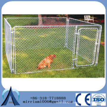 China manufacturer wholesale large welded metal dog kennel galvanized dog run kennels